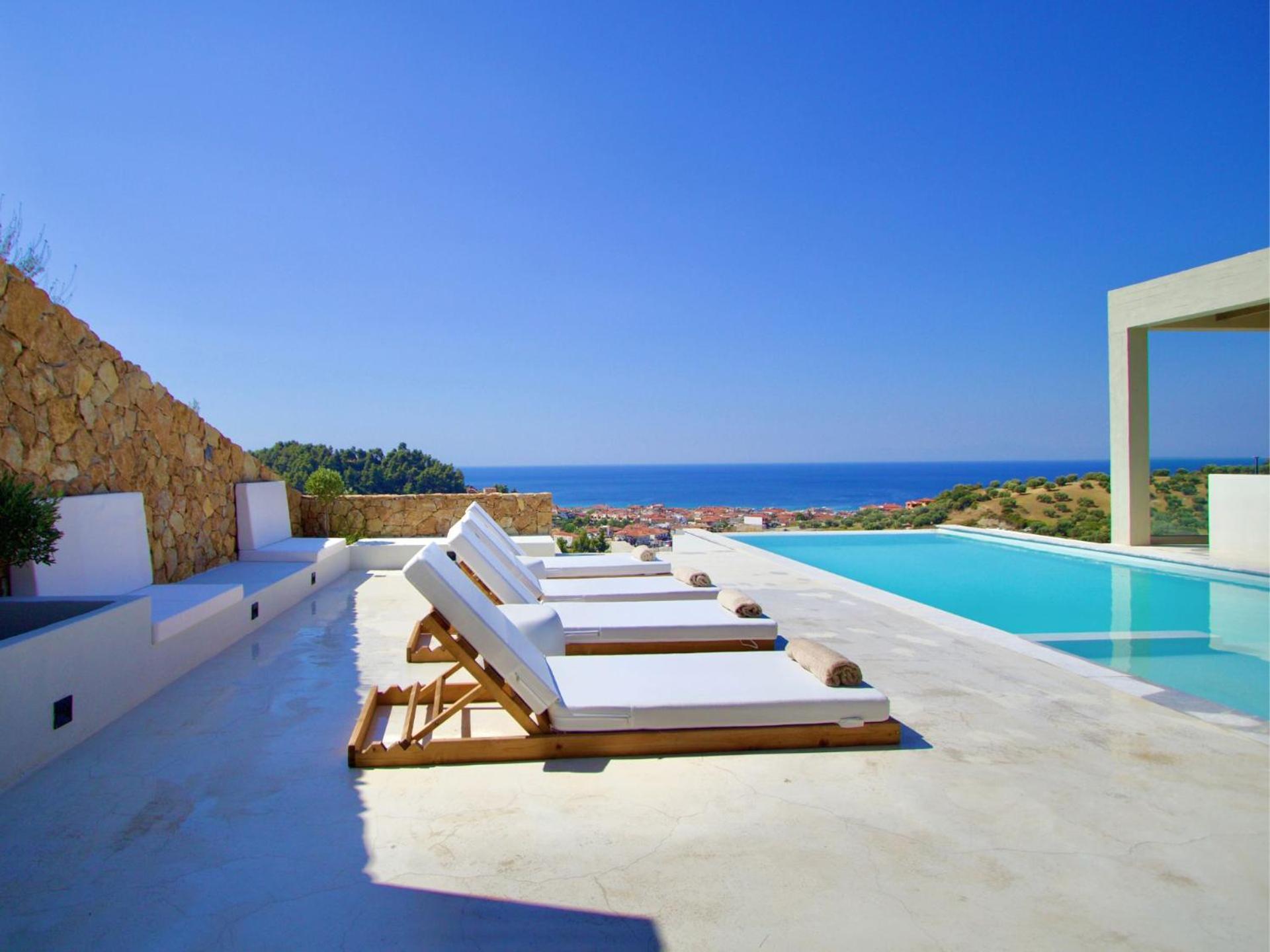 Design Villa Nea Skioni By Halkidiki Villas Eksteriør bilde