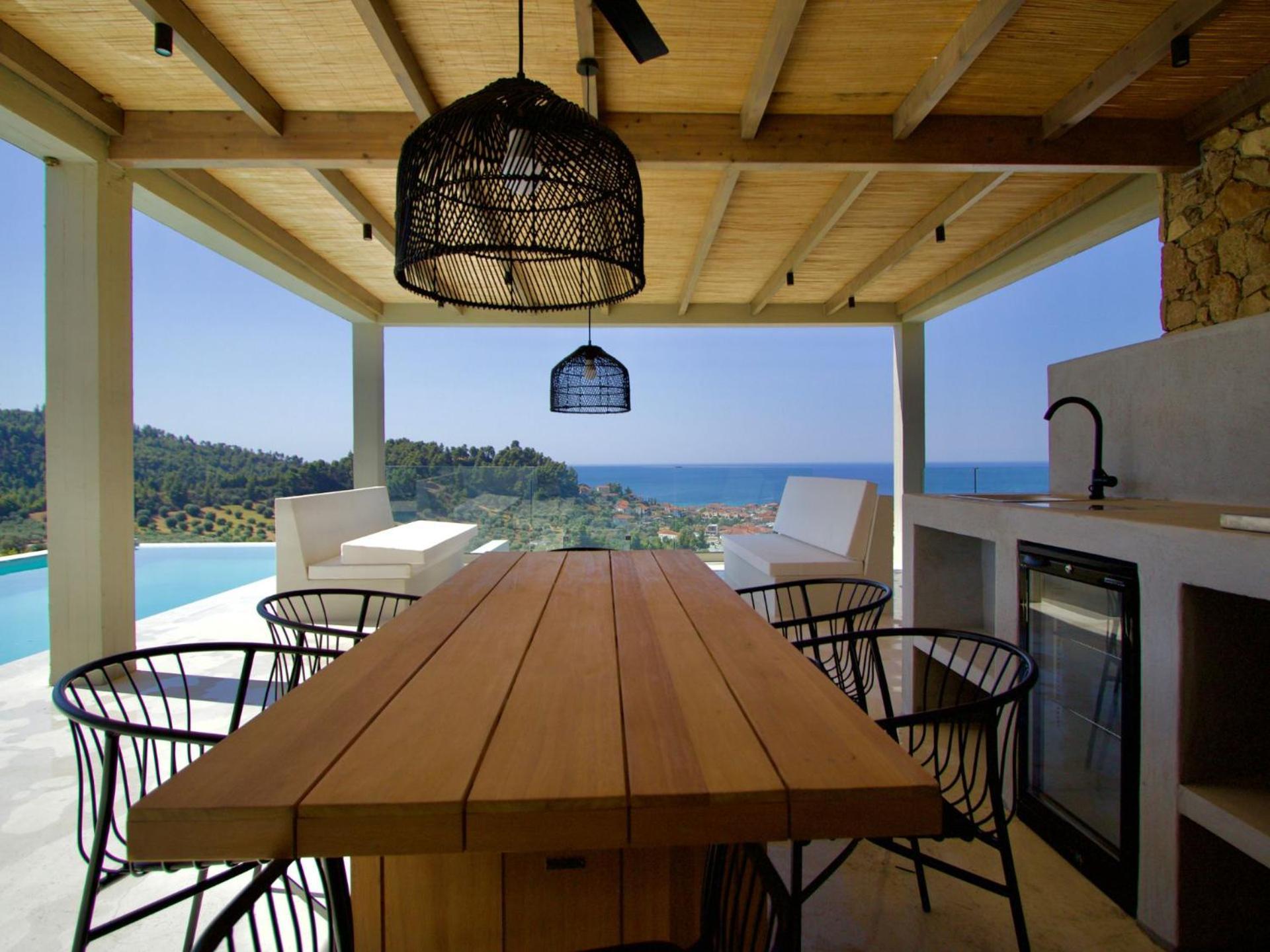 Design Villa Nea Skioni By Halkidiki Villas Eksteriør bilde