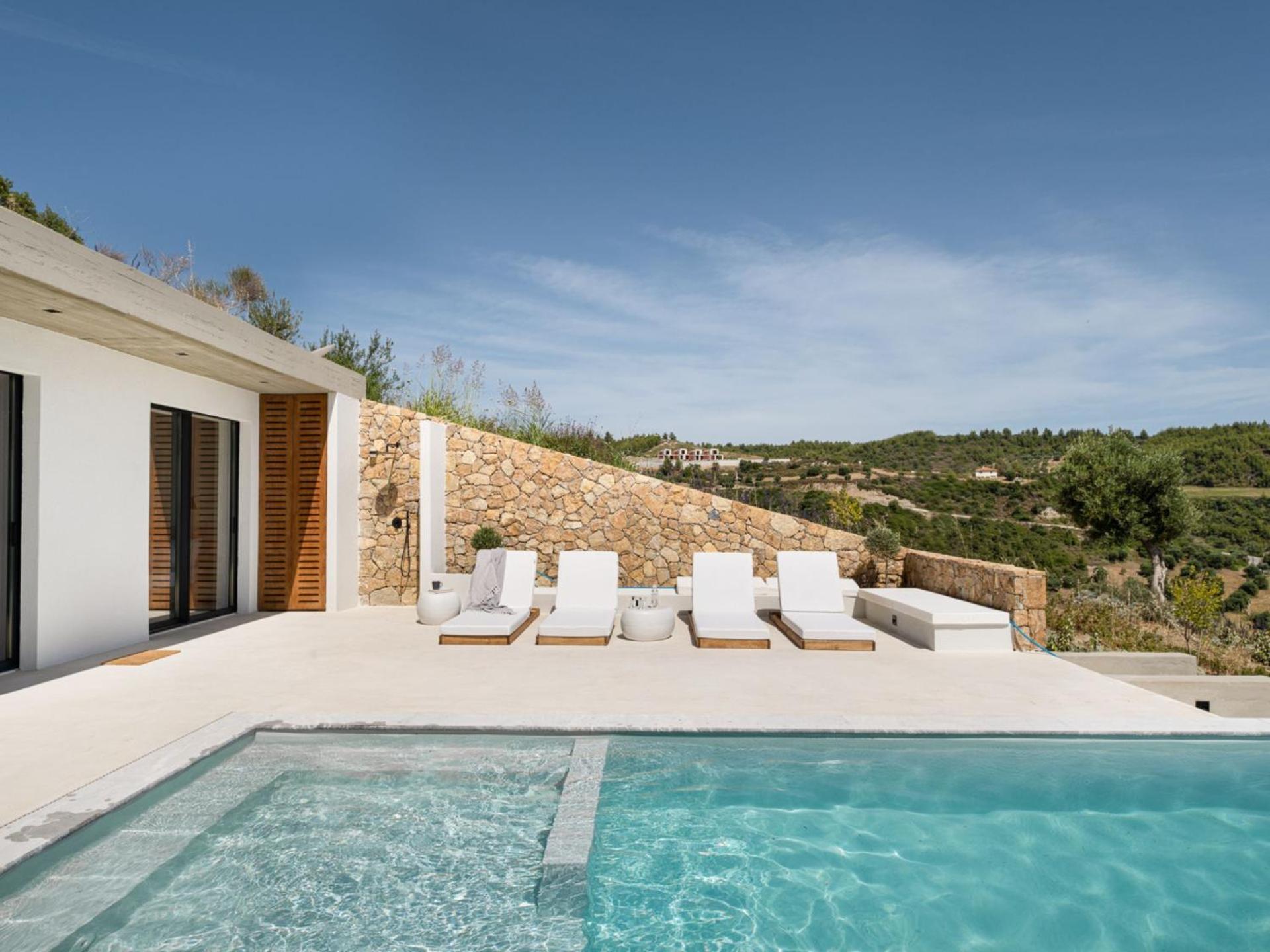 Design Villa Nea Skioni By Halkidiki Villas Eksteriør bilde